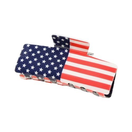 ZwaitL Haarklammern, Haarklammer für Mädchen, zarte Flaggen, Kieferclips für Teenager, Pferdeschwanz-Dekoration von ZwaitL