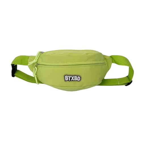 ZwaitL Hüfttasche für Damen, Hüfttasche, Brief-Bauchtasche, kleine Umhängetasche, modische Hüfttasche, schöne Brusttasche mit verstellbarem Riemen, schöne Gürteltasche, grün, Single package von ZwaitL