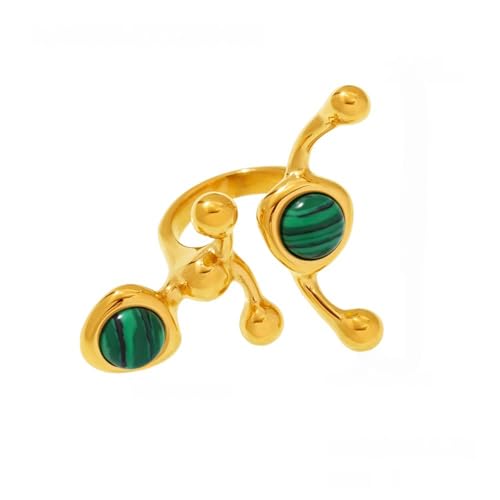 ZwaitL Moderne C-Form, natürlicher Kristallring, Edelstahlband, mehrere Farboptionen, bequem, 3,5 cm Länge, Edelstahl C, Einheitsgröße, Wie beschrieben, Wie beschrieben ZwaitL Moderne C-Form, natürlicher Kristallring, Edelstahlband, mehrere Farboptionen, bequem, 3,5 cm Länge, Edelstahl C, Einheitsgröße, Wie beschrieben, Wie beschrieben von ZwaitL