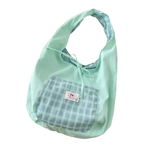 ZwaitL Modische Umhängetasche mit viel Platz, lässige Unterarmtaschen, Shopper Handtasche für Pendler oder Fitnessstudio, Reisen, große Kapazität, blau/grün, One Size ZwaitL Modische Umhängetasche mit viel Platz, lässige Unterarmtaschen, Shopper Handtasche für Pendler oder Fitnessstudio, Reisen, große Kapazität, blau/grün, One Size von ZwaitL