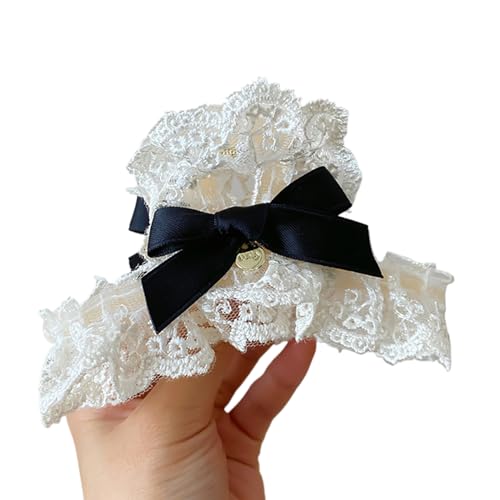 ZwaitL Schöne Haarklammer in französischer Schleife/Blumenform, für Damen, Make-up, Pferdeschwanz, zarte Kiefer-Clip von ZwaitL