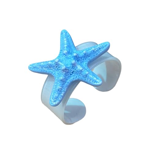 ZwaitL Stilvoller Seestern, tragbar, für Ausflüge am Meer, modischer Schmuck, Statement-Schmuckstücke, Mode für Damen, Einheitsgröße, Wie beschrieben von ZwaitL