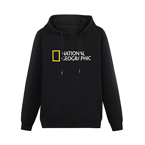 Zweck Pullover Warm Hoodies National Geographic Logo Hoody Long Sleeve Sweatershirt Black XXL Zweck Pullover Warm Hoodies National Geographic Logo Hoody Long Sleeve Sweatershirt Black XXL von Zweck