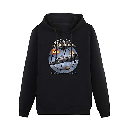 Zweck Pullover Warm Hoodies Qukren Mens Sabaton No Bullets Fly Album Cover Hoody Long Sleeve Sweatershirt Black XXL Zweck Pullover Warm Hoodies Qukren Mens Sabaton No Bullets Fly Album Cover Hoody Long Sleeve Sweatershirt Black XXL von Zweck