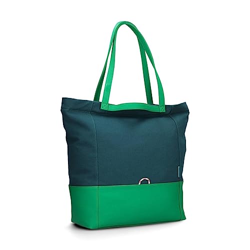 Damen Shopper Fiorella FI200 (18 Liter) Tote Bag & Schulter-Tasche 2-in-1,robustes Material, extra langer Schultergurt, bunte Farben, auch als Strand-Tasche geeignet, gute Innenausstattung von Zwei