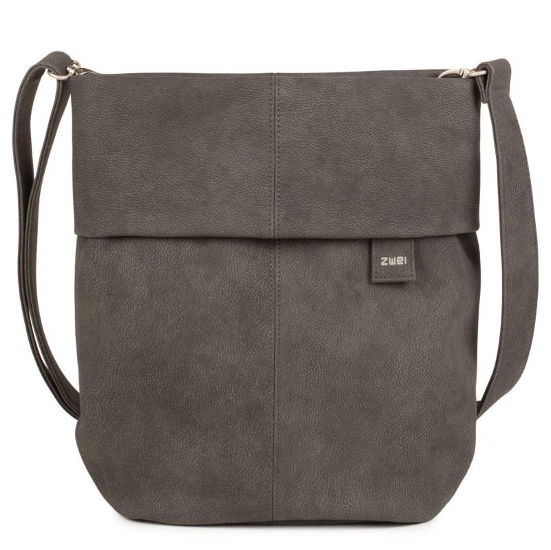 Handtaschen grau MADEMOISELLE M12 nubuk-stone - von Zwei