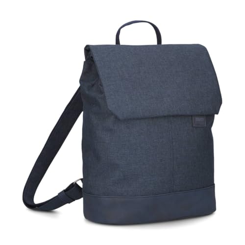 Zwei Damen Rucksack Olli OR13 Daypack 7 Liter robust strapazierfähig wasserabweisend Rückenpolsterung Hauptfach mit Reißverschluss Geheimfach Handyfach Einsteckfächer Laptopfach gepolstert (navy) von Zwei