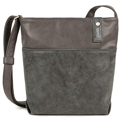 Zwei Damen Tasche JANA J10 Black, Größe:Einheitsgröße, Farbe:BLA black von Zwei