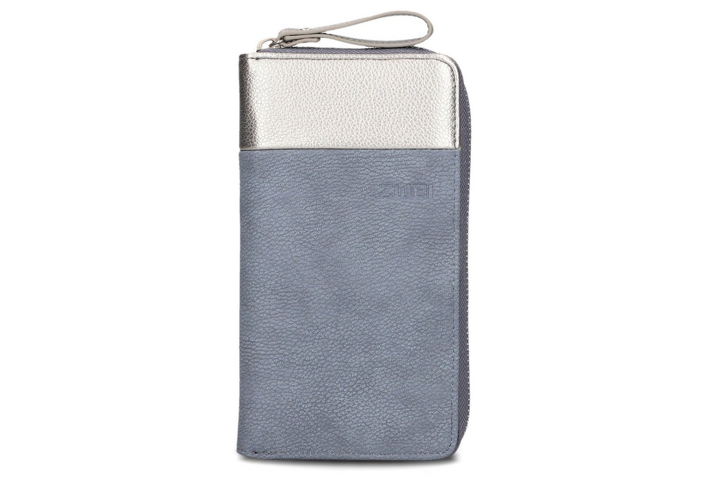 Zwei Geldbörse Eva EV2 - Geldbörse 15cc 19 cm (nubuk-sky) von Zwei