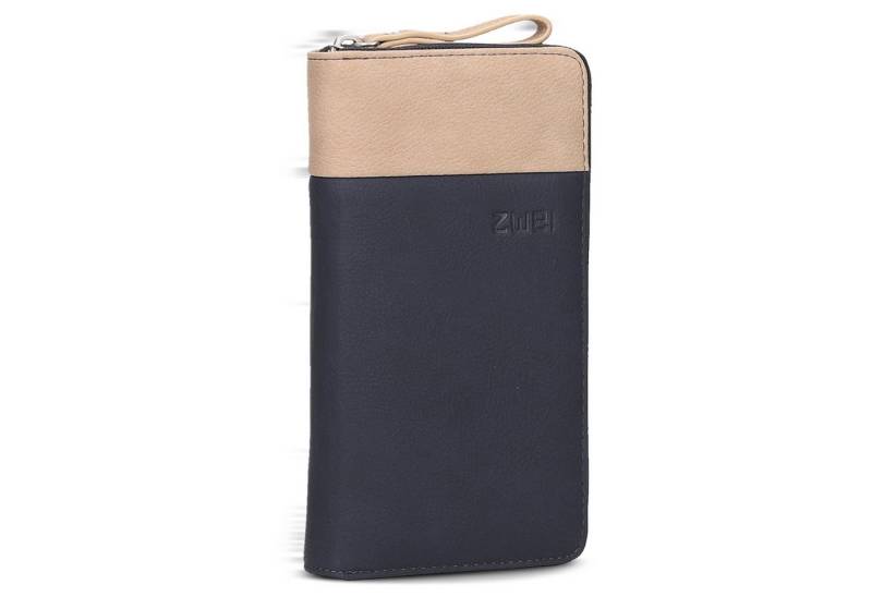 Zwei Geldbörse Eva EV2 - Geldbörse 15cc 19 cm (nubuk-ink) von Zwei