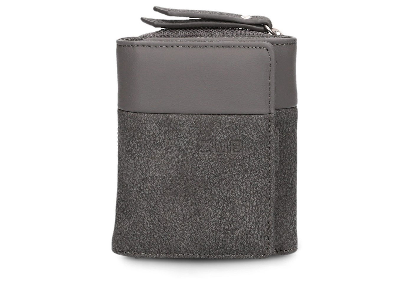 Zwei Geldbörse Eva EVW15 - Geldbörse 6cc 11 cm (nubuk-stone) von Zwei