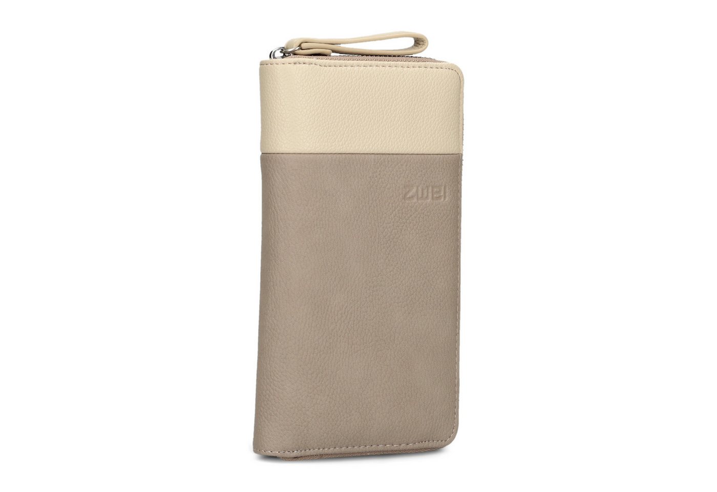 Zwei Geldbörse ZWEI EVA Wallet EV2 nubuk-cappuccino von Zwei