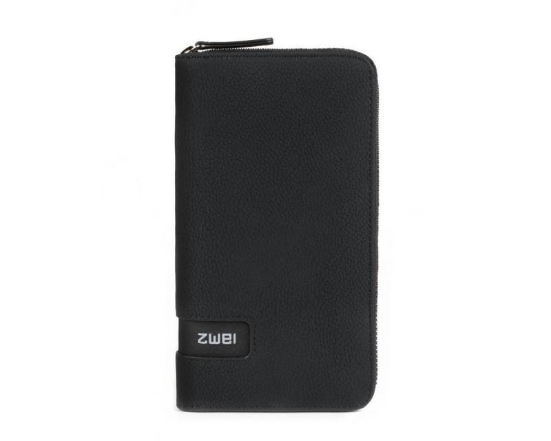Zwei Geldbörse ZWEI Geldbörse M.WALLET MW2 nubuk-black von Zwei