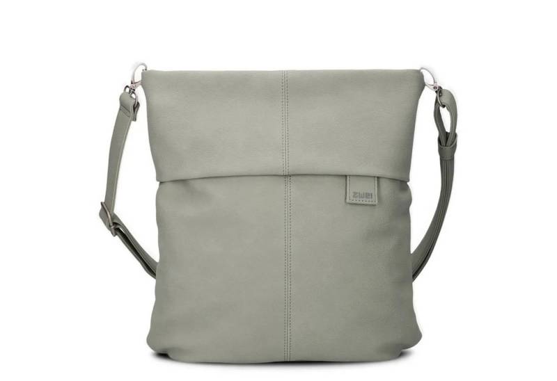 Zwei Umhängetasche Mademoiselle M12 - Schultertasche 32 cm (sage) von Zwei