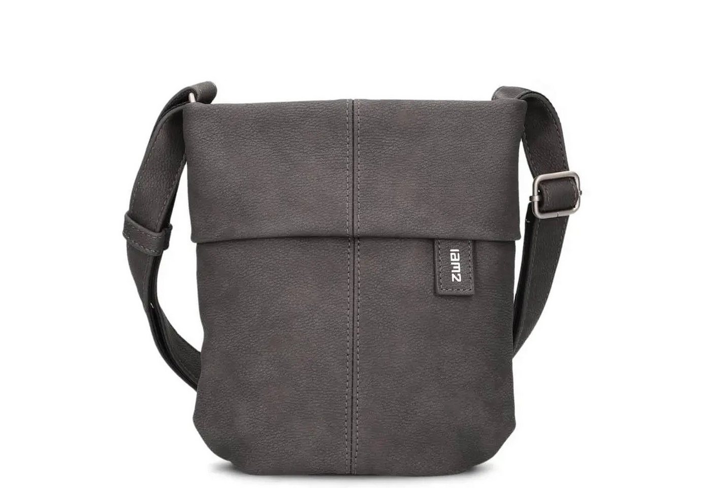 Zwei Umhängetasche Mademoiselle M45 - Schultertasche 22 cm (nubuk-stone) von Zwei