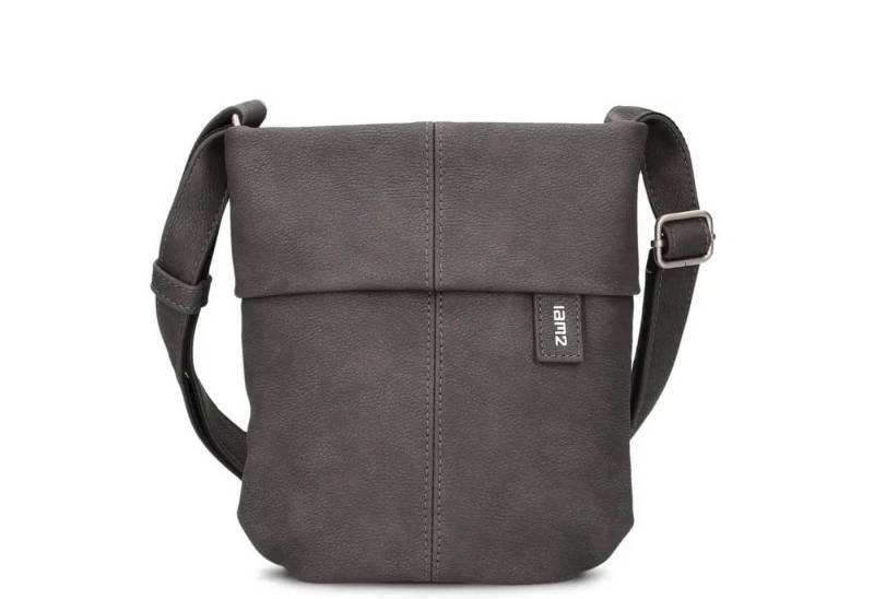Zwei Umhängetasche Mademoiselle M45 - Schultertasche 22 cm (nubuk-stone) von Zwei