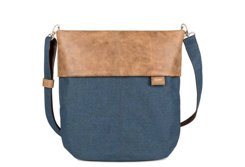 Zwei Umhängetasche Olli OT12 - Schultertasche 32 cm (blue) von Zwei