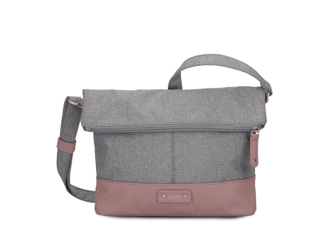 Zwei Umhängetasche Olli OT6 - Schultertasche 20/29 cm (powder) von Zwei