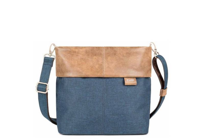 Zwei Umhängetasche Olli OT8 - Schultertasche 25 cm (blue) von Zwei
