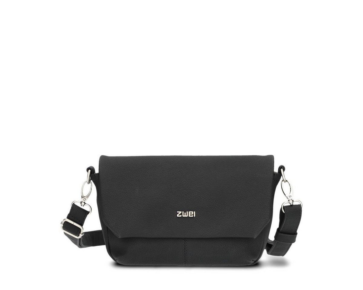 Zwei Umhängetasche ZWEI MADEMOISELLE.M M40 nubuk-black von Zwei
