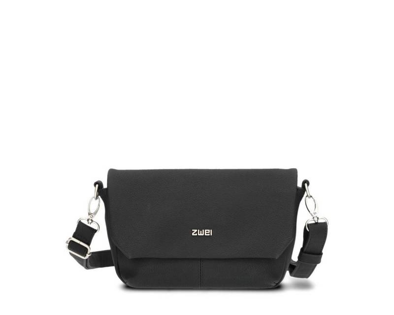 Zwei Umhängetasche ZWEI MADEMOISELLE.M M40 nubuk-black von Zwei