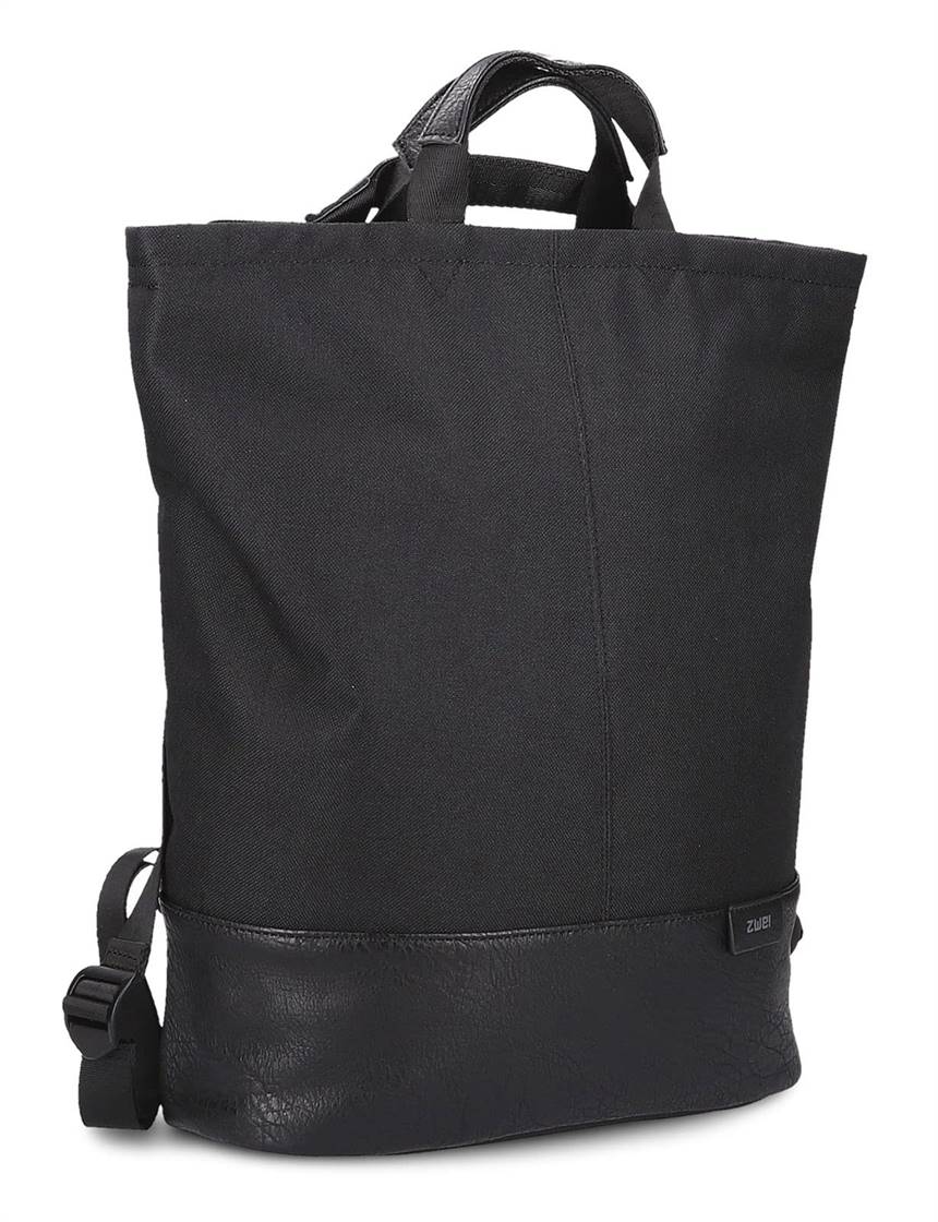 unisex Handtaschen schwarz Rucksack Olli OR140, black - von Zwei