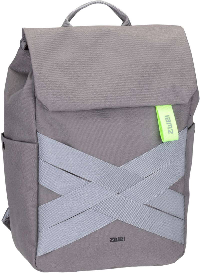 zwei Alex ALR130  in Grau (9 Liter), Rucksack / Backpack von Zwei