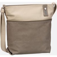 zwei - Jana J10 Nubuk/Cappucino - Beuteltasche  , 5 l von Zwei