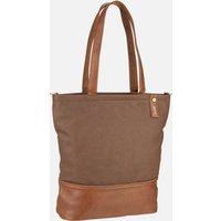 zwei  - Jana J145 Cognac - Shopper  , 10 l von Zwei