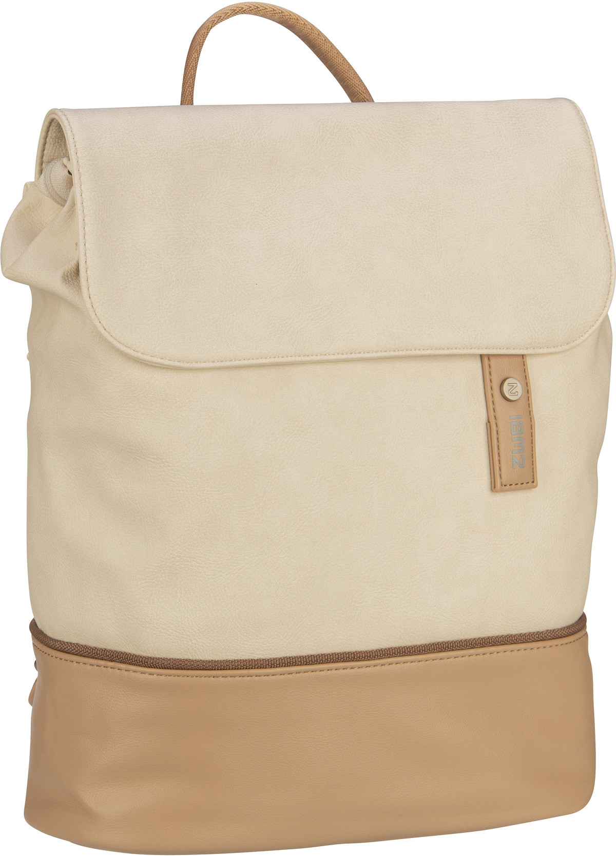 zwei Jana JR13  in Beige (7 Liter), Rucksack / Backpack von Zwei