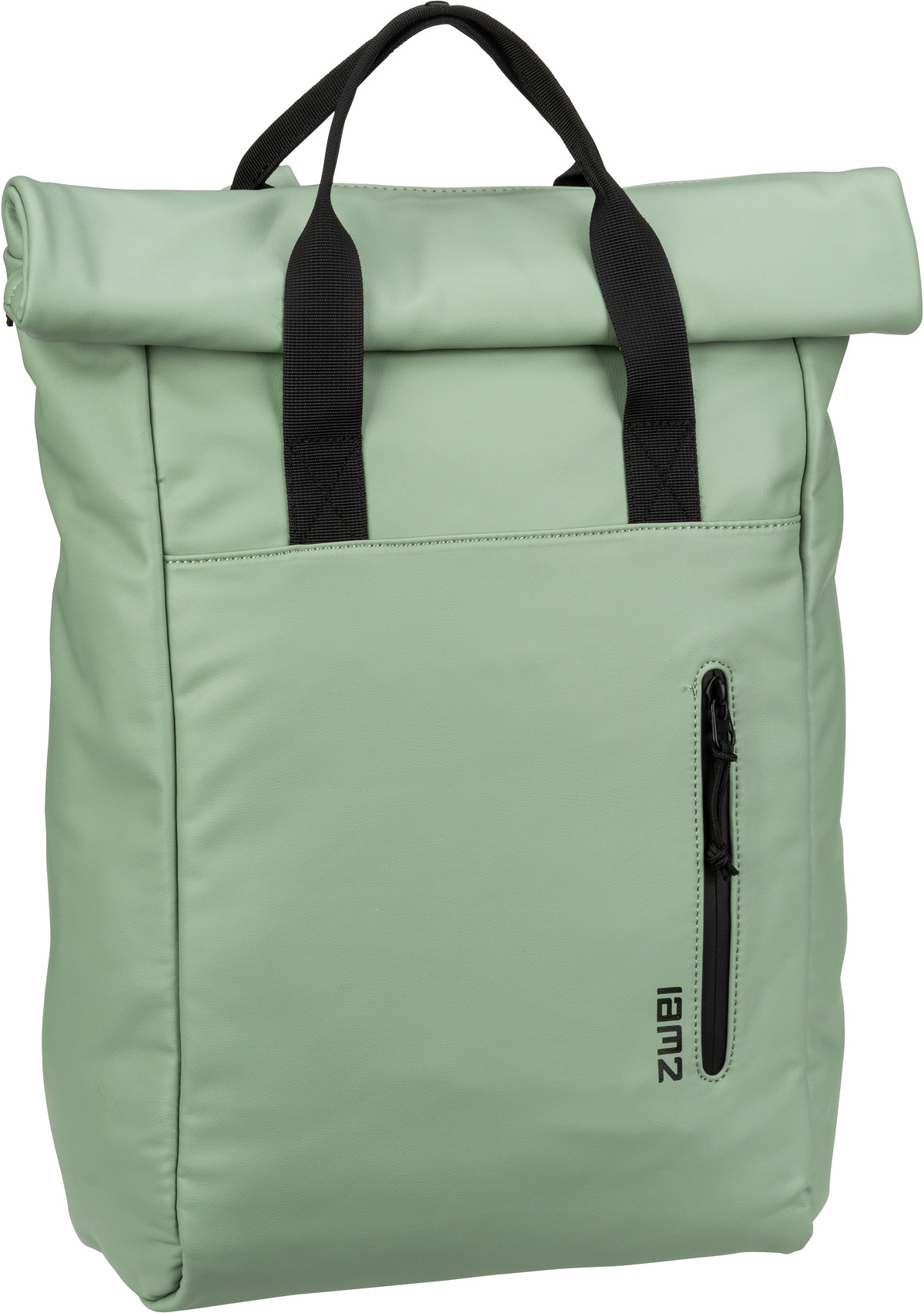 zwei Cargo CAR260  in Grün (13 Liter), Rolltop Rucksack von Zwei