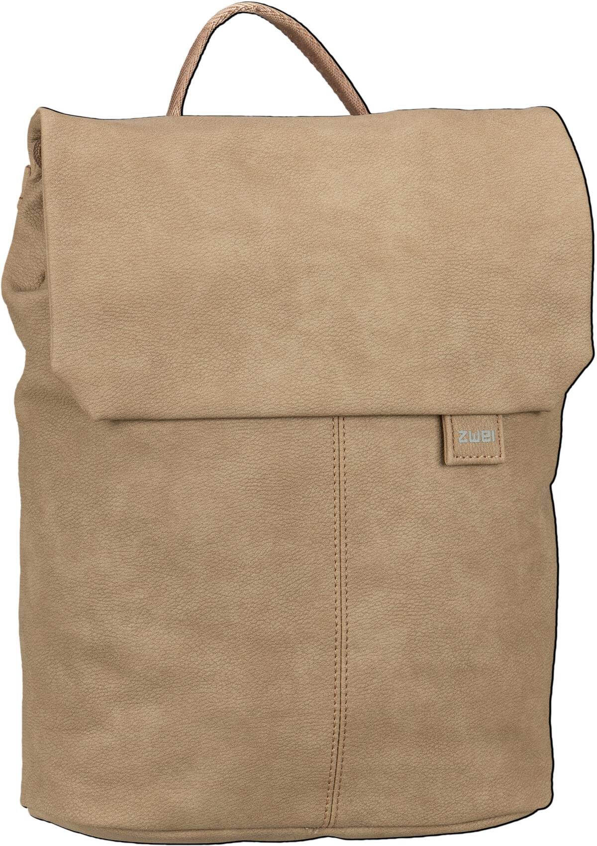 zwei Mademoiselle MR13  in Beige (6 Liter), Laptoprucksack von Zwei