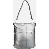 zwei - Mademoiselle M12 Silver - Hobo Bag  , 7 l von Zwei