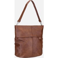 zwei  - Mademoiselle M140 Cognac - Hobo Bag  , 12 l von Zwei