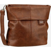 zwei  - Mademoiselle M8 Cognac - Beuteltasche  , 3 l von Zwei