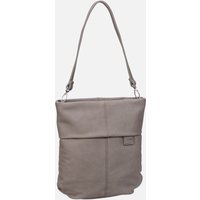 zwei - Mademoiselle M90 Nubuk/Cappucino - Hobo Bag  , 8.1 l von Zwei