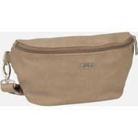 zwei - Mademoiselle MH4 Nubuk/Cappucino - Bauchtasche  , 1 l von Zwei