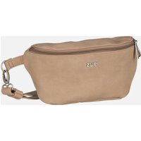 zwei - Mademoiselle MH4 Nubuk/Sand - Bauchtasche  , 1 l von Zwei