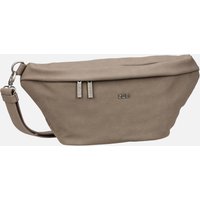 zwei - Mademoiselle MH80 Nubuk/Cappucino - Bauchtasche  , 3 l von Zwei