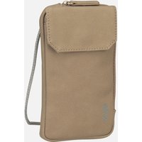 zwei - Mademoiselle Phone Bag MP30 Nubuk/Cappucino - Handytasche  , 0.2 l von Zwei