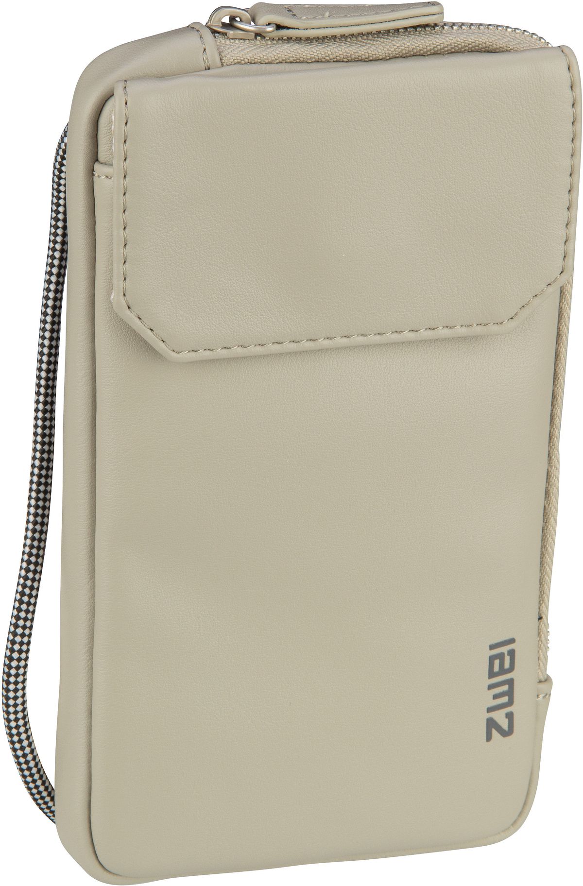 zwei Mademoiselle Phone Bag MP30  in Grau (0.2 Liter), Umhängetasche von Zwei