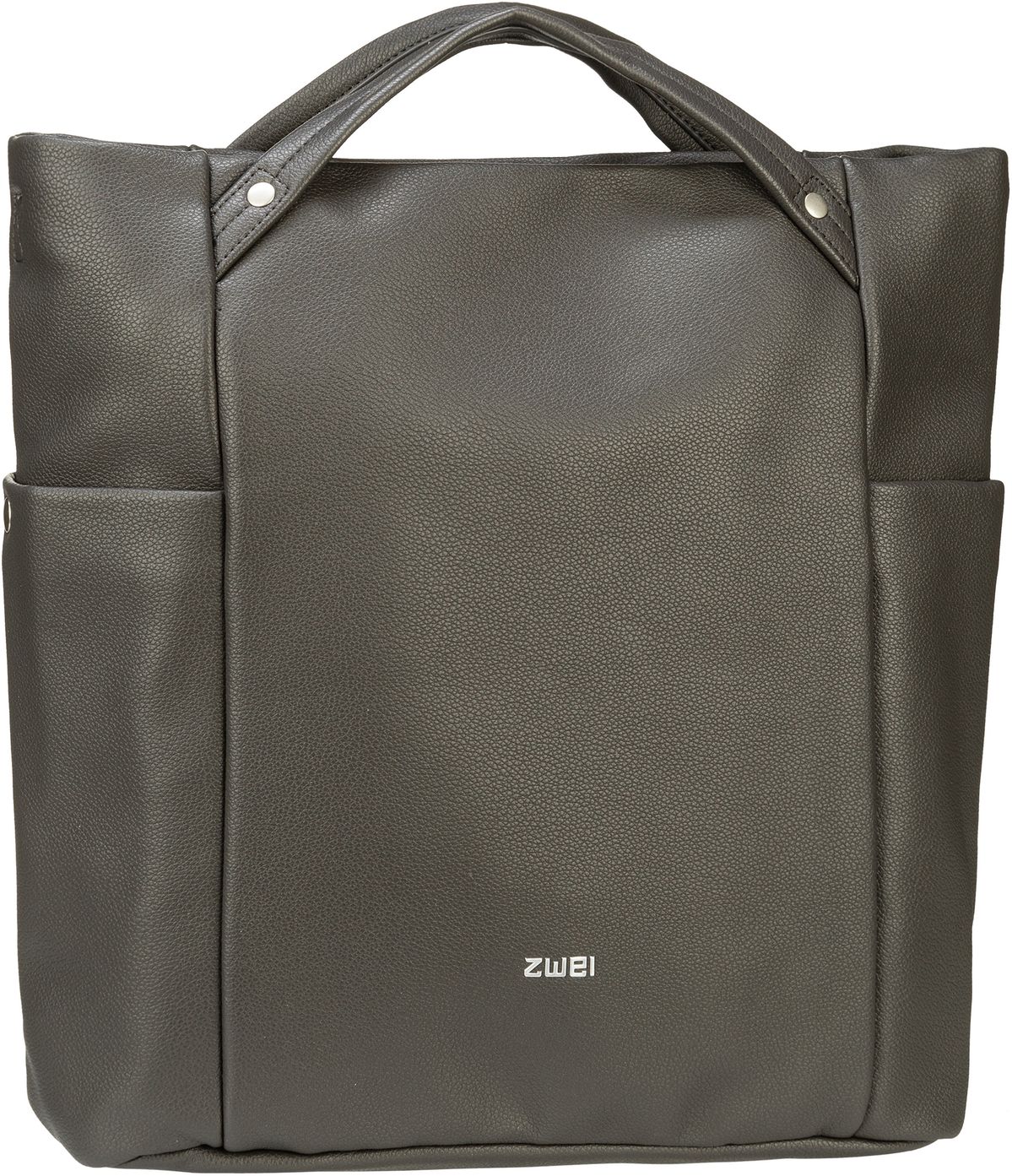 zwei Pia PI120  in Grau (10 Liter), Handtasche von Zwei