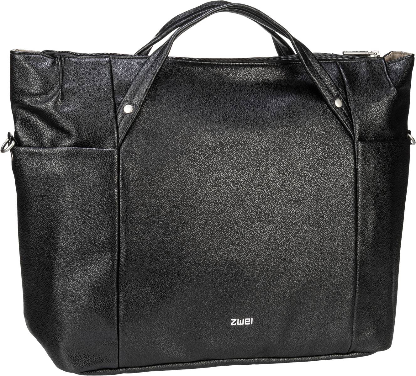 zwei Pia PI160  in Schwarz (16 Liter), Handtasche von Zwei