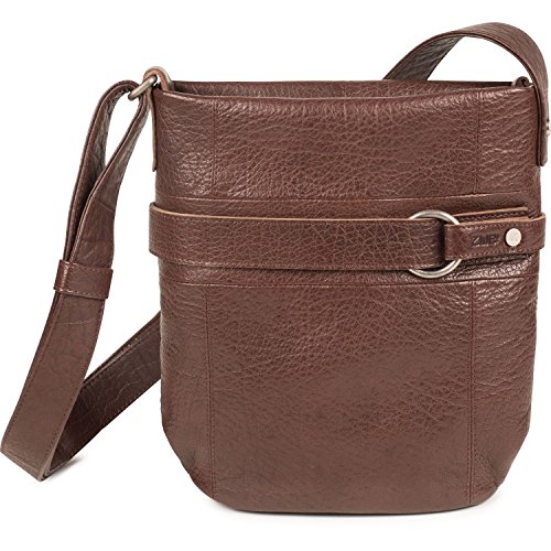 zwei Sienna Si10 Schultertasche Naturleder Brown von Zwei