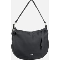 zwei - Yuna YU110 Nubuk/Black - Hobo Bag  , 7.1 l von Zwei