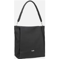 zwei - Yuna YU120 Nubuk/Black - Hobo Bag  , 7 l von Zwei