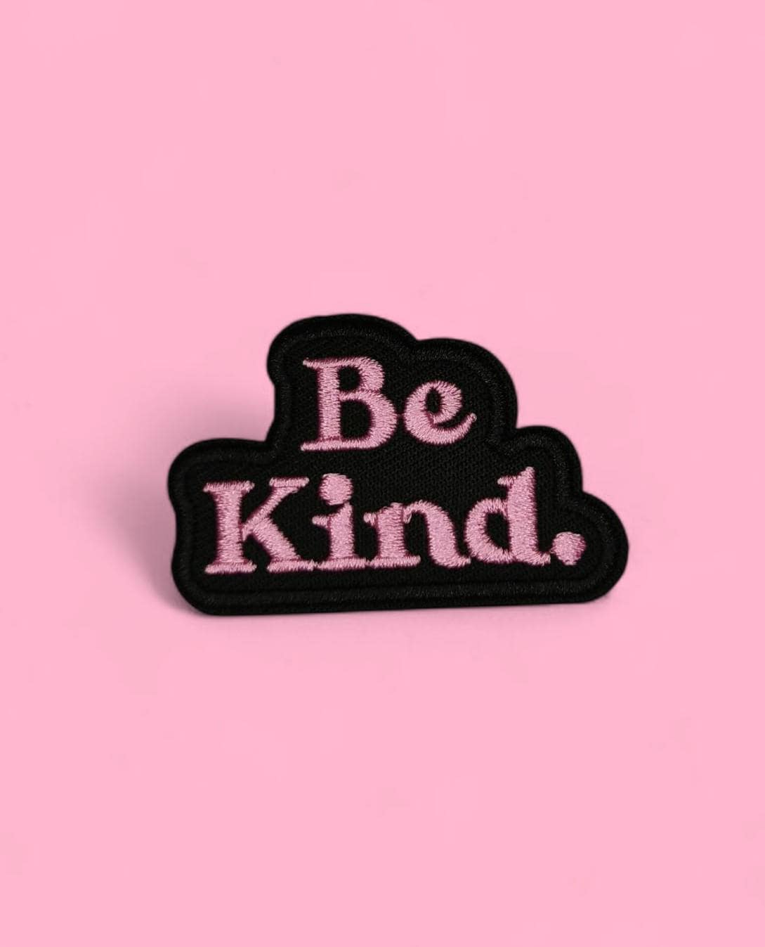 Bügel Patch | Be Kind Aufnäher Für Kleidung von ZweiartigKlebekunst