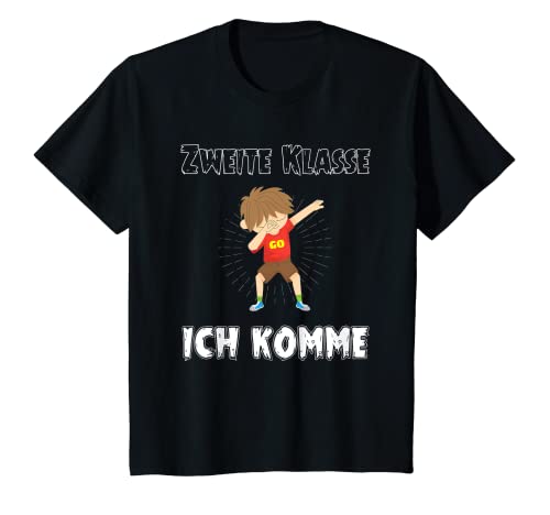 Kinder Kinder Schule dab Jungen Schulkind Aufstieg Zweitklässler T-Shirt Kinder Kinder Schule dab Jungen Schulkind Aufstieg Zweitklässler T-Shirt von Zweite Klasse Einschulung T-Shirts