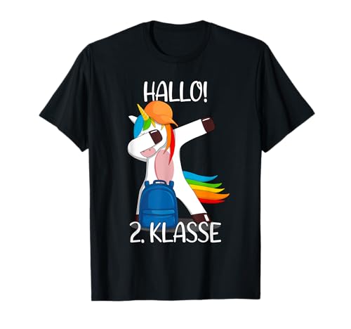 Zweite Klasse Kind 2. Klässler Einhorn Grundschule 2. Klasse T-Shirt Zweite Klasse Kind 2. Klässler Einhorn Grundschule 2. Klasse T-Shirt von Zweitklässler Geschenk für Schüler & Grundschüler