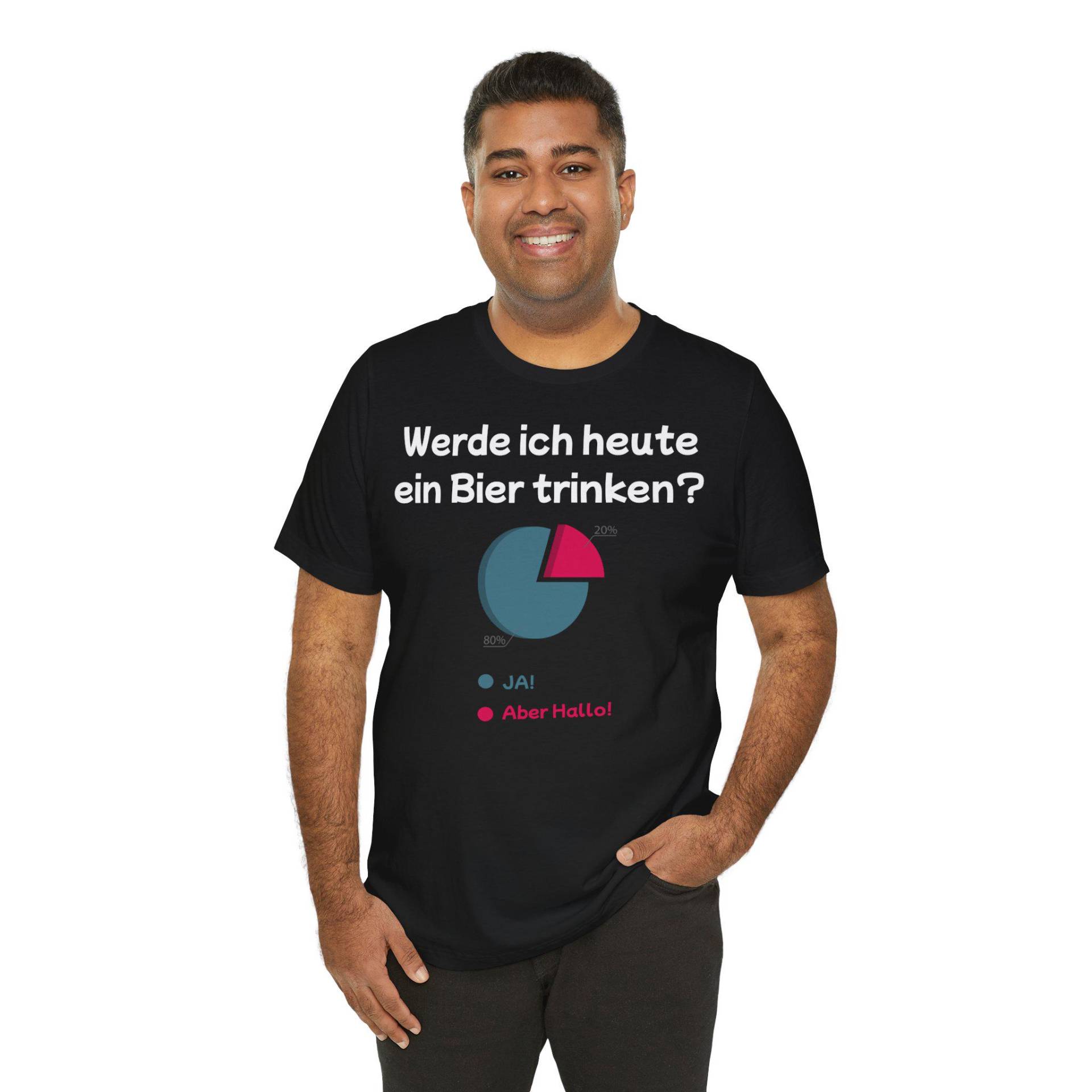Lustiges Bier T Shirt Für Männer Werde Ich Heute Ein Trinken Spruch Geschenk Bierliebhaber Party Vatertag Aber Hallo von Zwenshop
